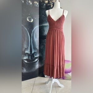 Crochet Top Summer Dress